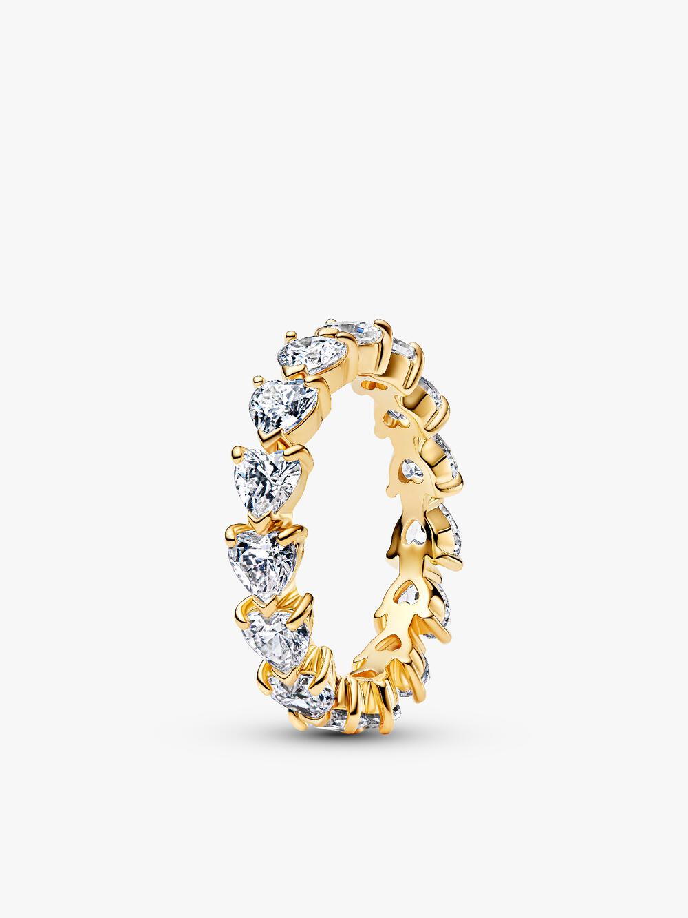 Heart Cuban Chain Ring