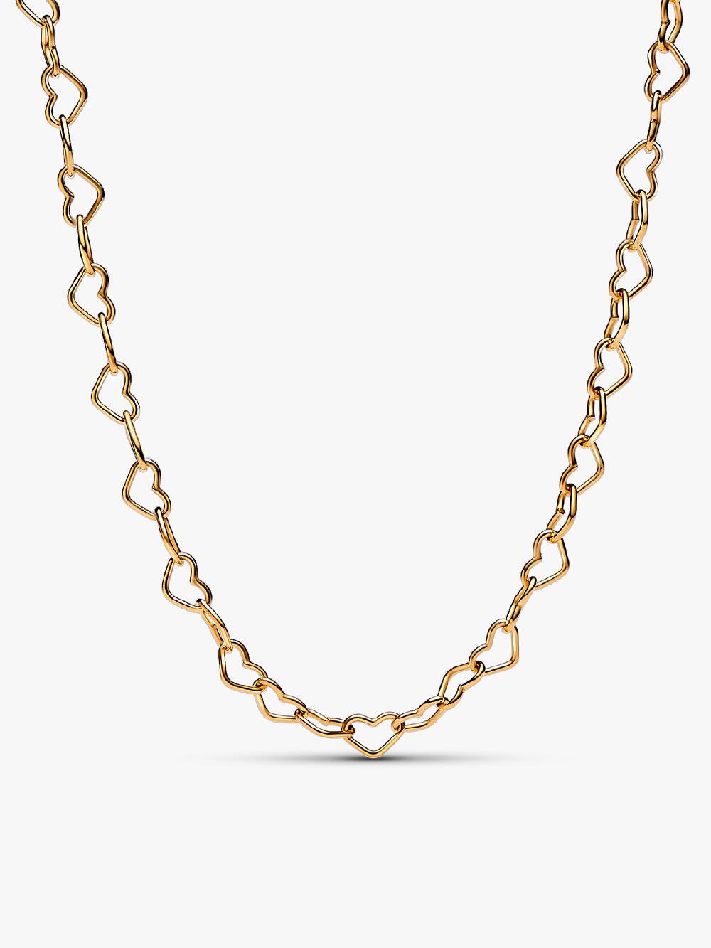 Sparkling Infinity Heart Collier Necklace