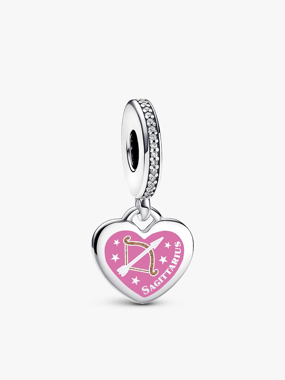 Moments Heart & Snake Chain Bracelet