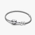 Gemini Zodiac Charm Studded Bracelet Set