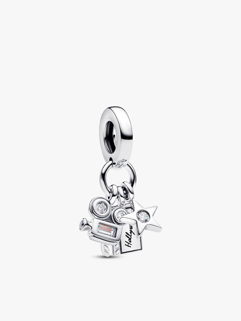 Iced Matcha Latte Murano Glass Dangle Charm