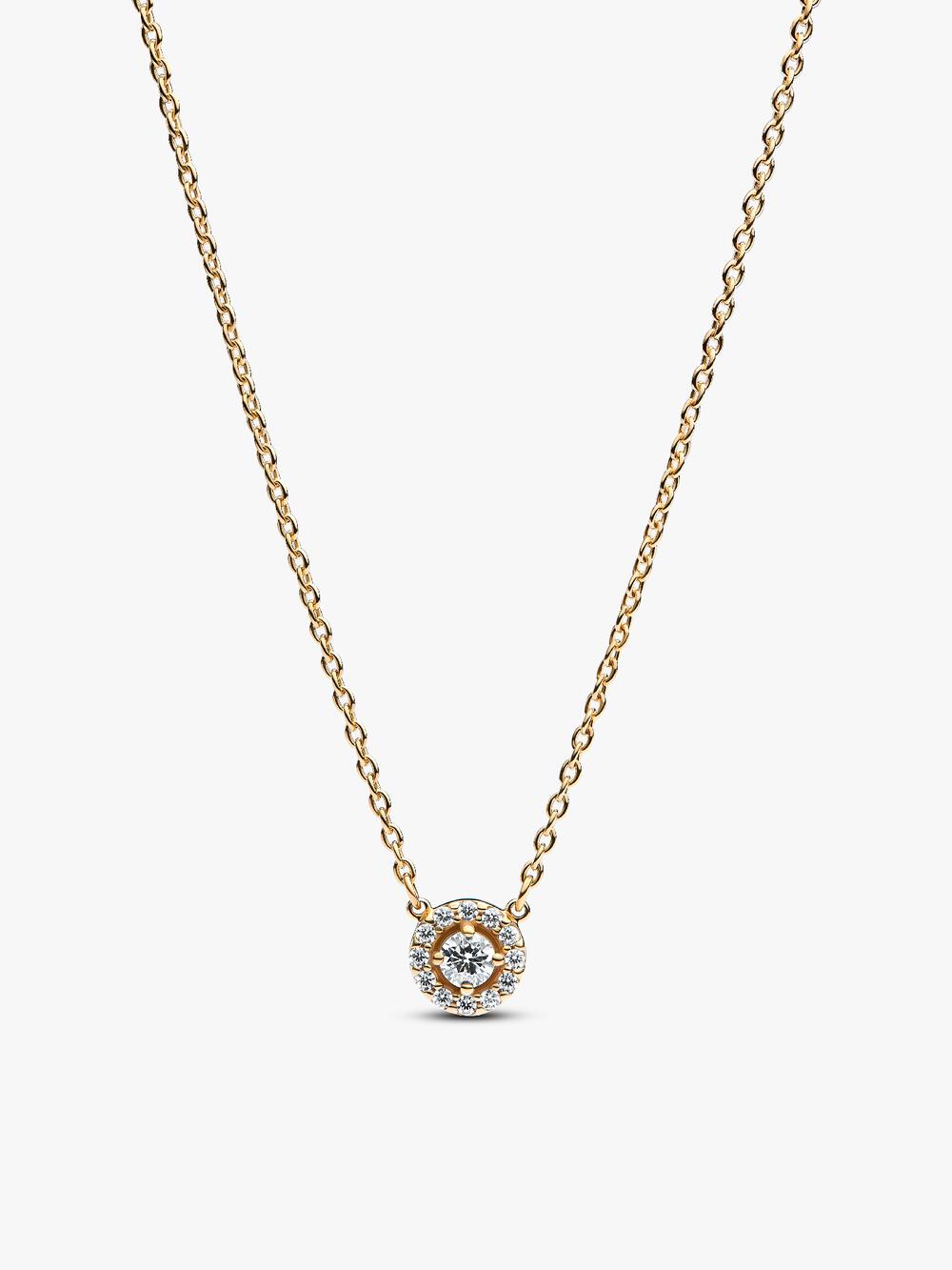 Sparkling Heart Collier Necklace