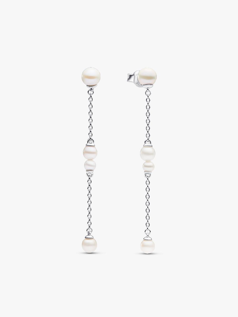 Treated Freshwater Cultured Pearl & Pavé Collier Necklace