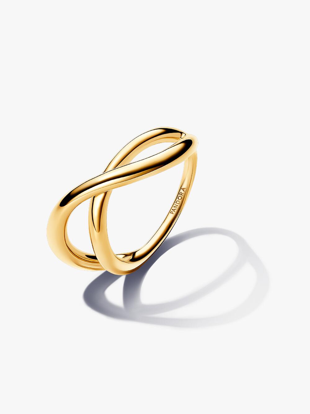 Organically V-shaped Open Hoop Earrings
