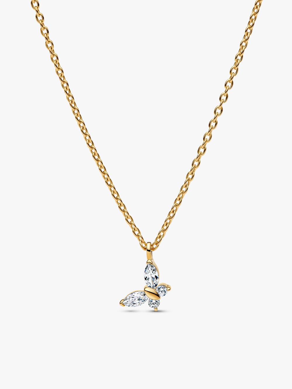 Sparkling Heart Collier Necklace