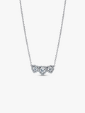 Halo Heart Trilogy Collier Necklace
