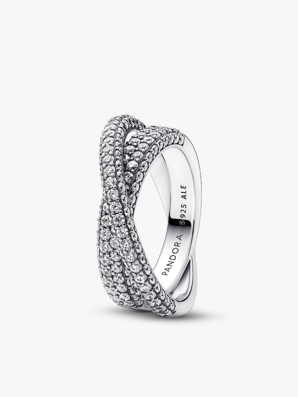 Band of Clear Hearts Ring