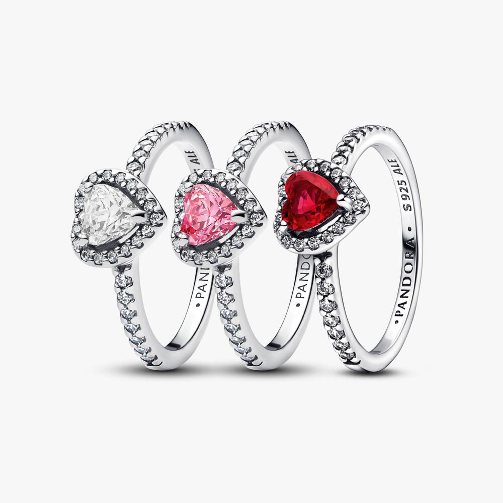 Elevated Heart Ring