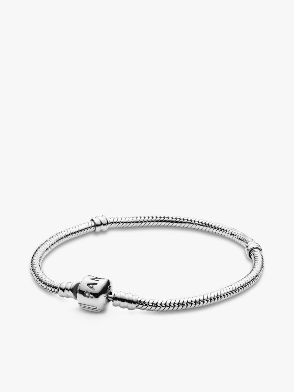 Pandora Moments Marvel The Avengers Logo Clasp Snake Chain Bracelet