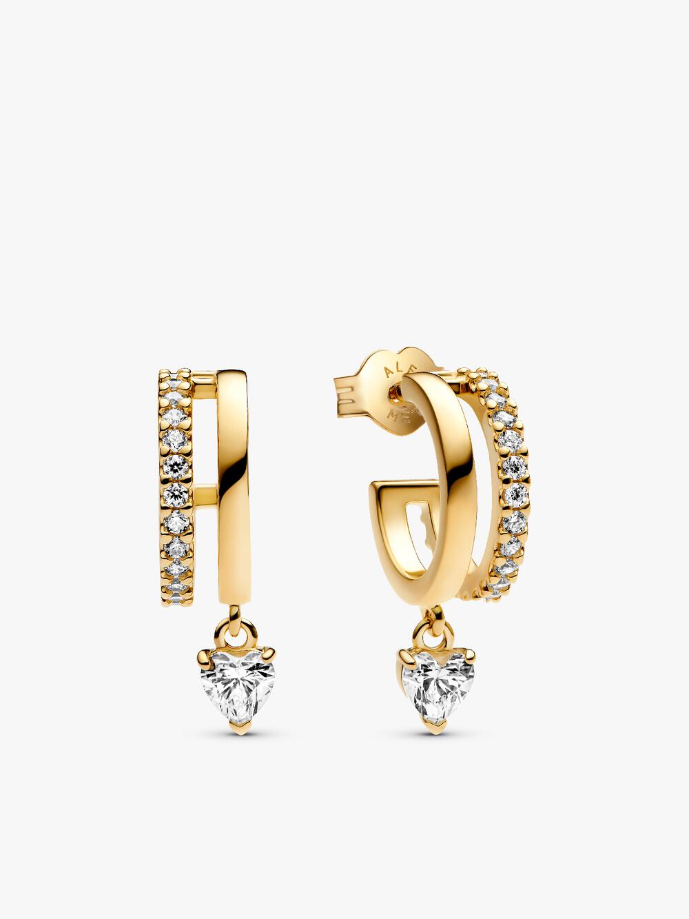 Sparkling Mini Hoop Earrings