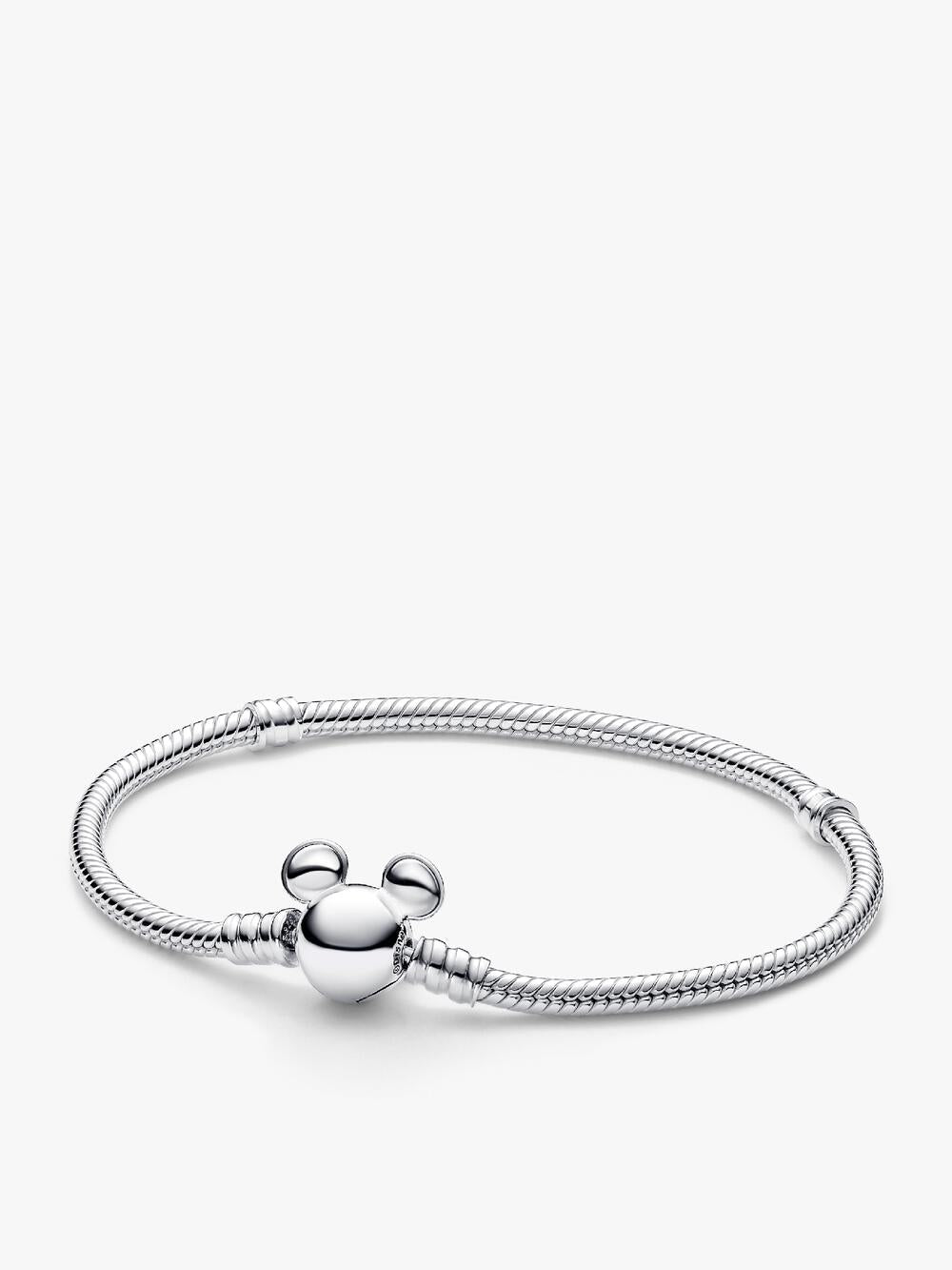 Pandora Moments Marvel The Avengers Logo Clasp Snake Chain Bracelet