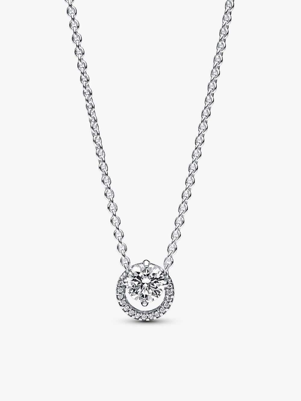 Treated Freshwater Cultured Pearl & Pavé Collier Necklace