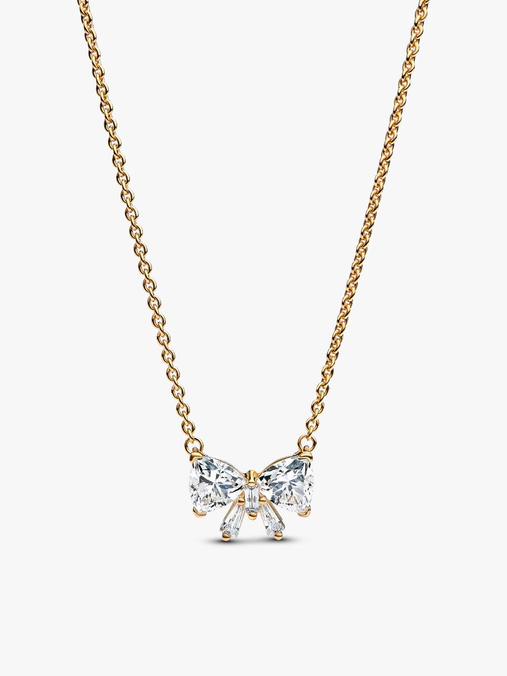 Sparkling Heart Collier Necklace