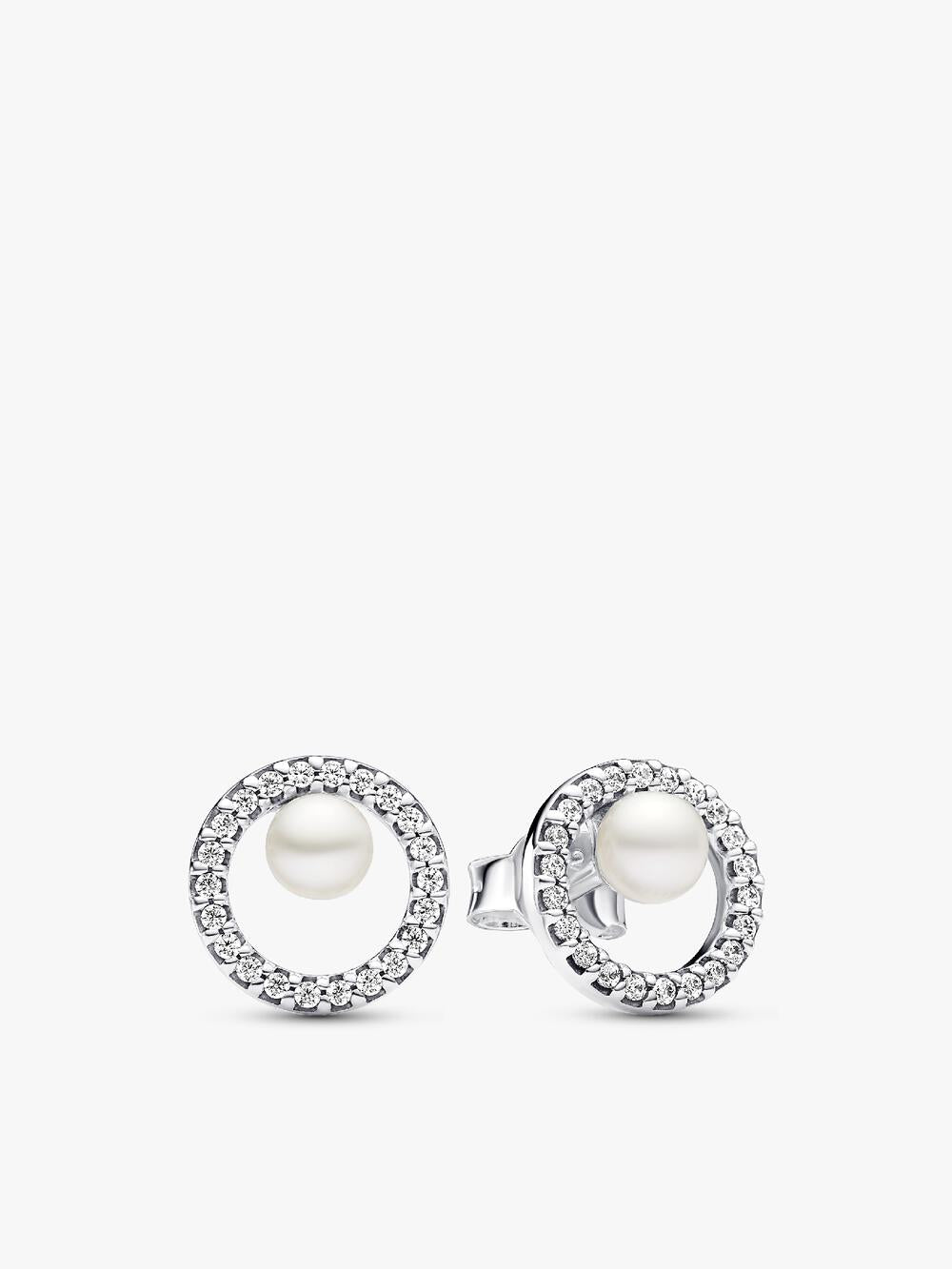 Sparkling Small Bow Stud Earrings