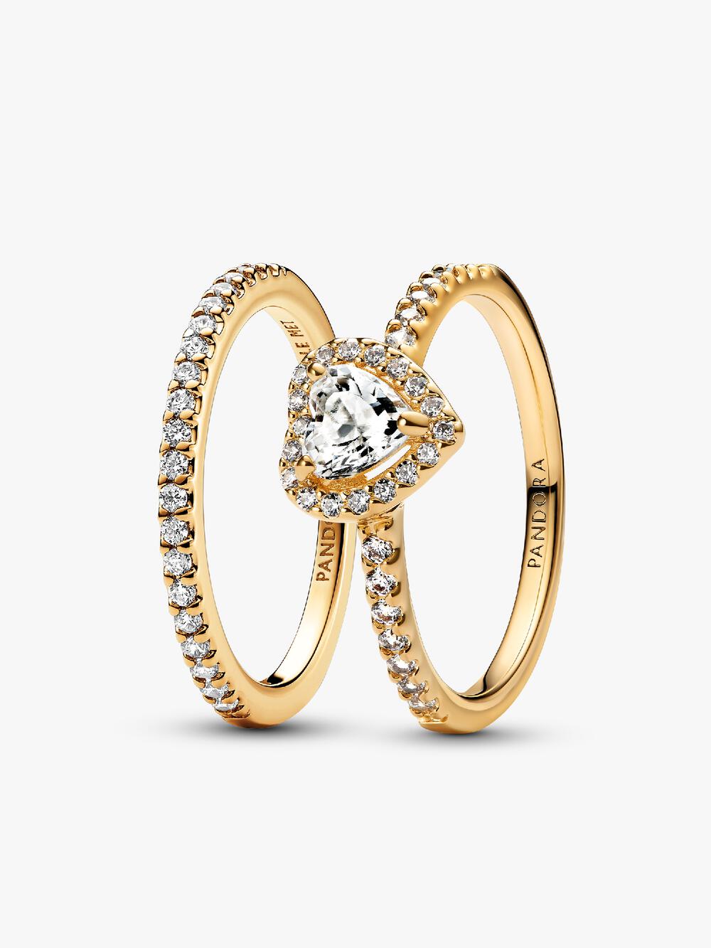 Elevated Heart Ring